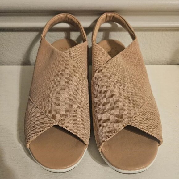 Women's Natualizer Isabella Slingback Wedge Sandal Vintage Mauve Size 9.5M - Picture 1 of 4